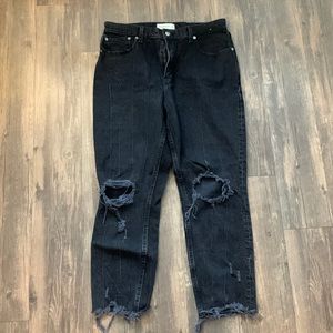 Abercrombie & Fitch High Rise Mom Jeans